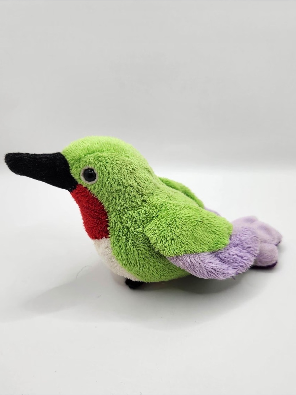 GANZ Green, Purple & Red Hummingbird Plush